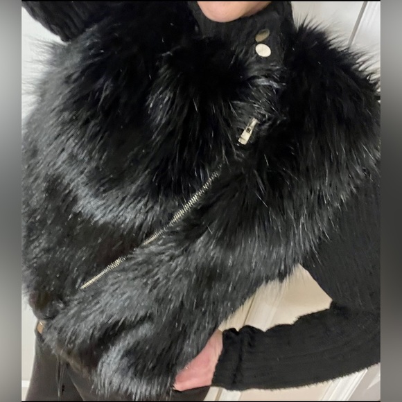 Armani Exchange faux fur jacket - Picture 5 of 16